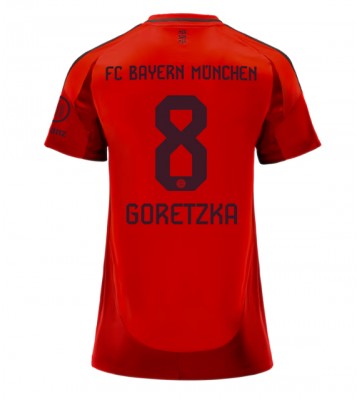 Bayern Munich Leon Goretzka #8 Primera Equipación Mujer 2024-25 Manga Corta